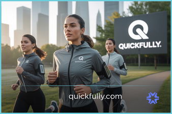 QuickFully.com - Creative brandable domain for sale