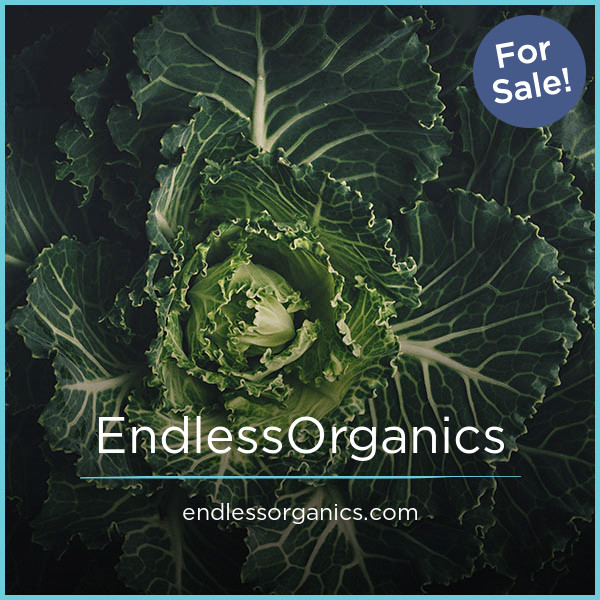 EndlessOrganics.com - Good premium domains for sale