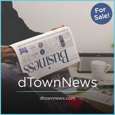 DTownNews.com - Creative brandable domain for sale