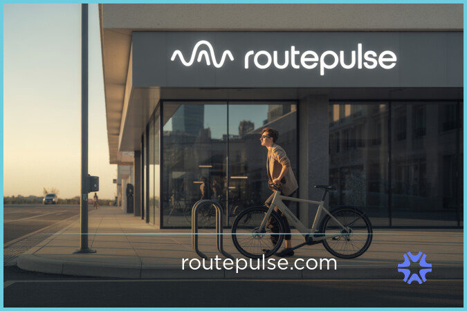 RoutePulse.com - Creative premium domain marketplace