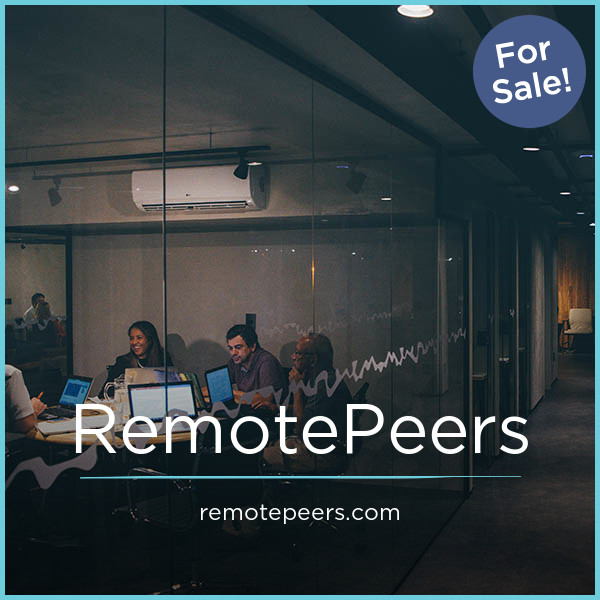 RemotePeers.com - Catchy premium domain marketplace