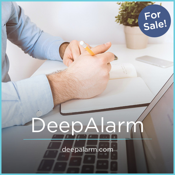 DeepAlarm.com - Cool premium domain marketplace