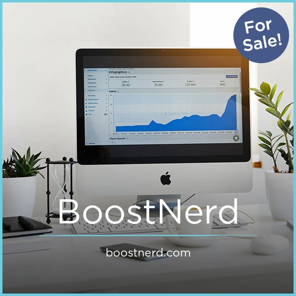 BoostNerd.com - Great premium domain names for sale
