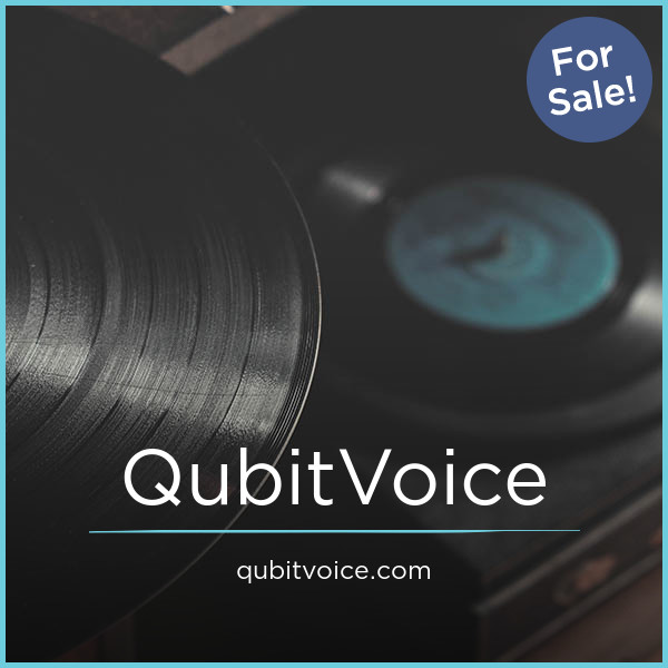 QubitVoice.com - Creative premium domains