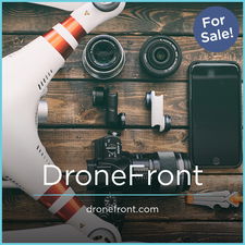 DroneFront.com - Creative brandable domain for sale