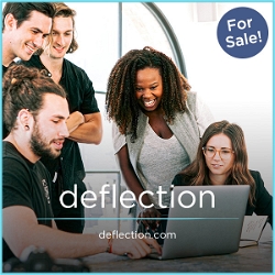Deflection.com - buy Unique premium domains