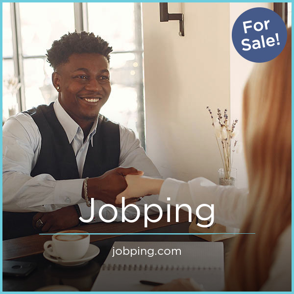 Jobping.com - Catchy premium domains for sale