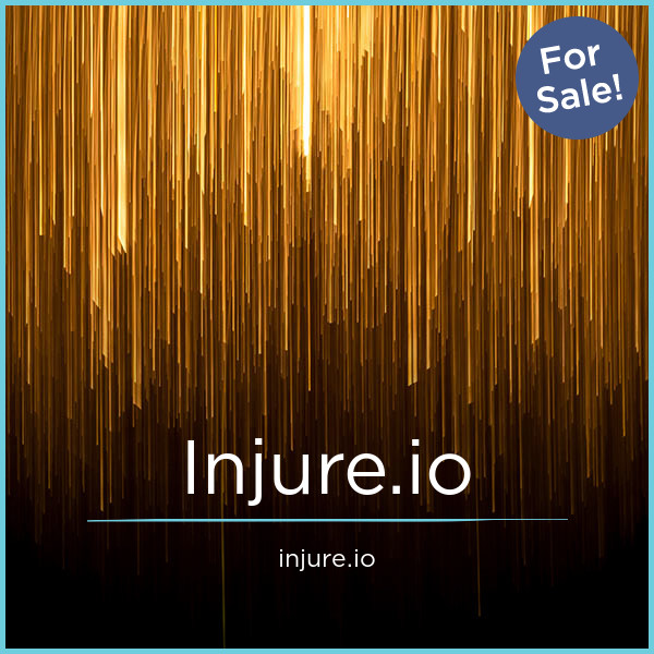 Injure.io - New premium domain marketplace
