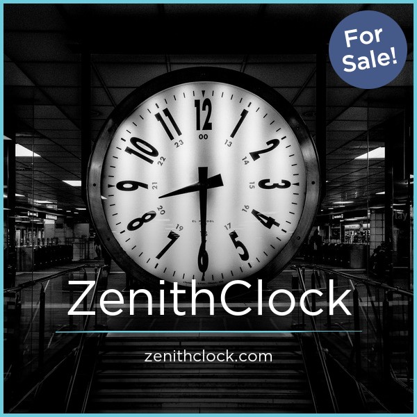 ZenithClock.com - Unique premium domain marketplace