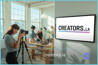 Creators.la - Creative brandable domain for sale