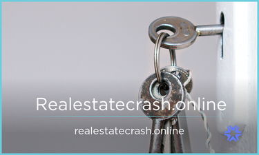 RealEstateCrash.Online - Creative brandable domain for sale