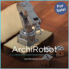 Archirobot.com - Creative brandable domain for sale