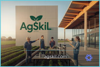 AgSkil.com - Creative brandable domain for sale