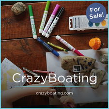 CrazyBoating.com - Creative brandable domain for sale