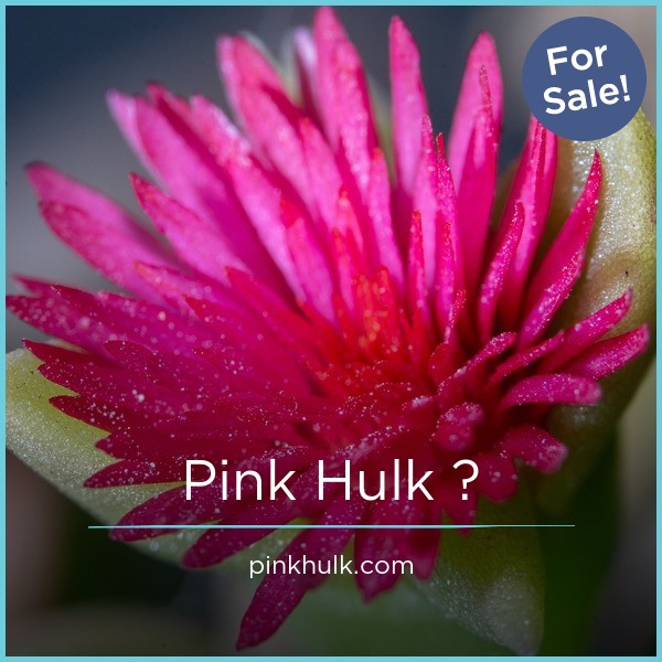 PinkHulk.com - Great premium domain marketplace