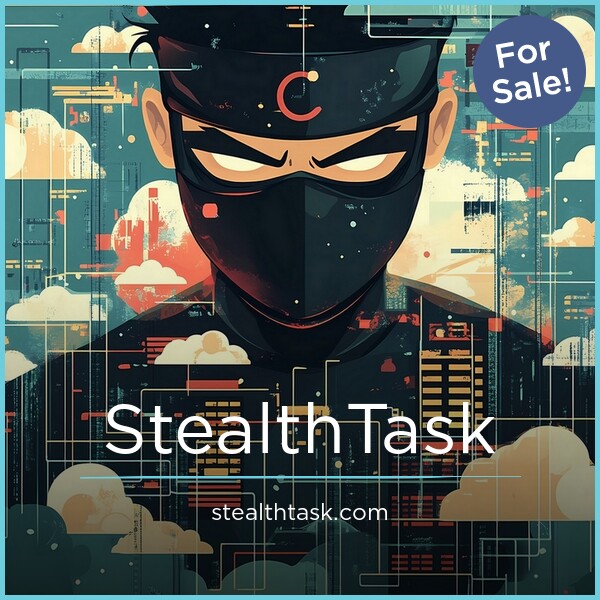 StealthTask.com - buying Cool premium names