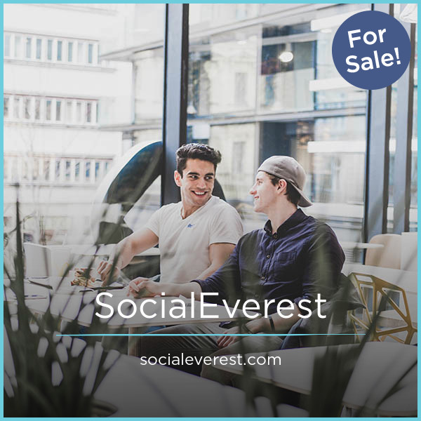 SocialEverest.com - Cool premium domain names for sale