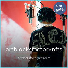 ArtBlocksFactoryNFTs.com - Creative brandable domain for sale