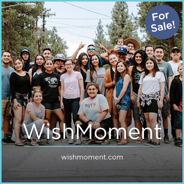 WishMoment.com - Good premium domain names