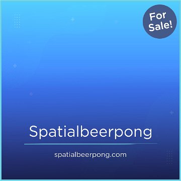 SpatialBeerpong.com