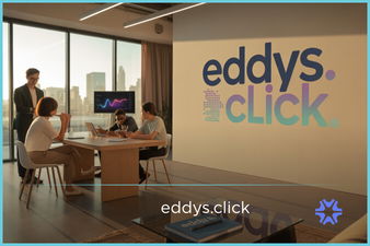 Eddys.click - Creative brandable domain for sale