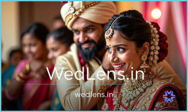 WedLens.in - Creative brandable domain for sale