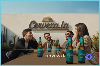 Cerveza.la - Creative brandable domain for sale