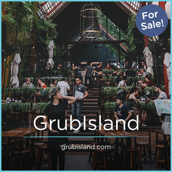 GrubIsland.com - buy Cool premium domains