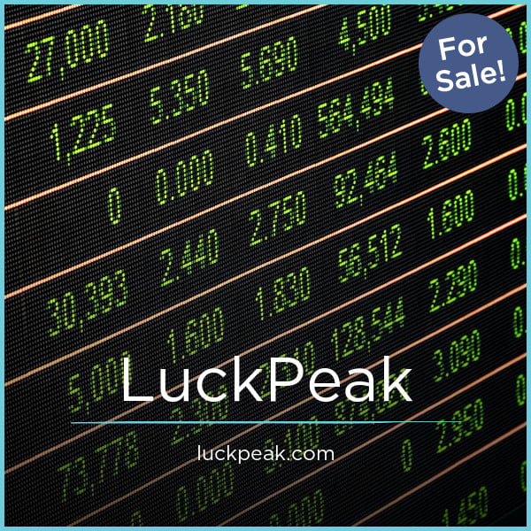 LuckPeak.com - Catchy premium domain names for sale