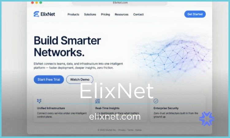 ElixNet.com - Unique premium domains for sale