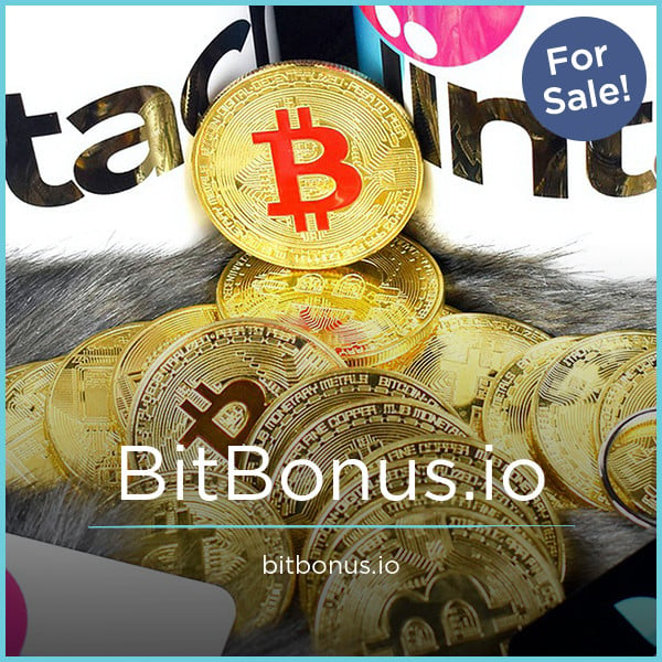 BitBonus.io - Creative premium domain marketplace