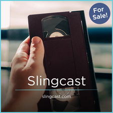 Slingcast.com - buy Unique premium domains