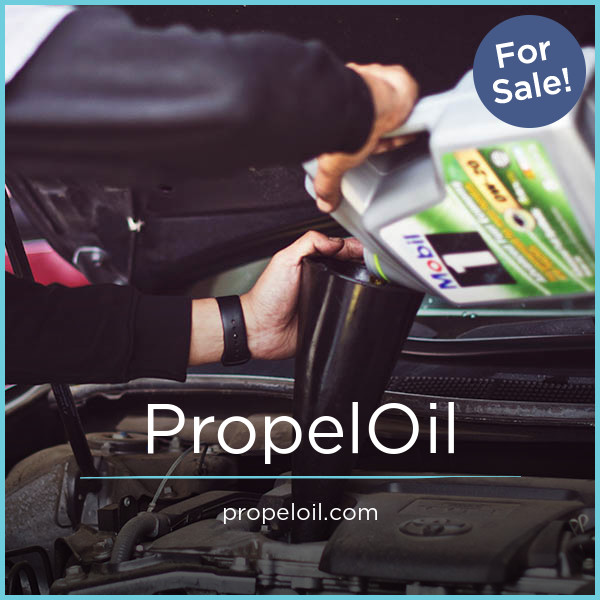 PropelOil.com - Creative premium domains for sale
