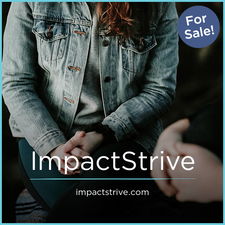 ImpactStrive.com - Unique premium domain marketplace