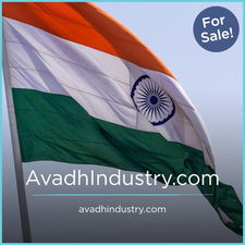 AvadhIndustry.com - Creative brandable domain for sale