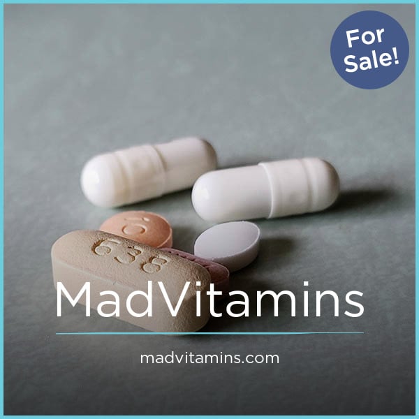 MadVitamins.com - Creative domains for sale