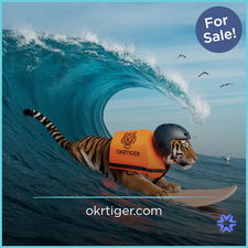 OKRTiger.com - Creative brandable domain for sale