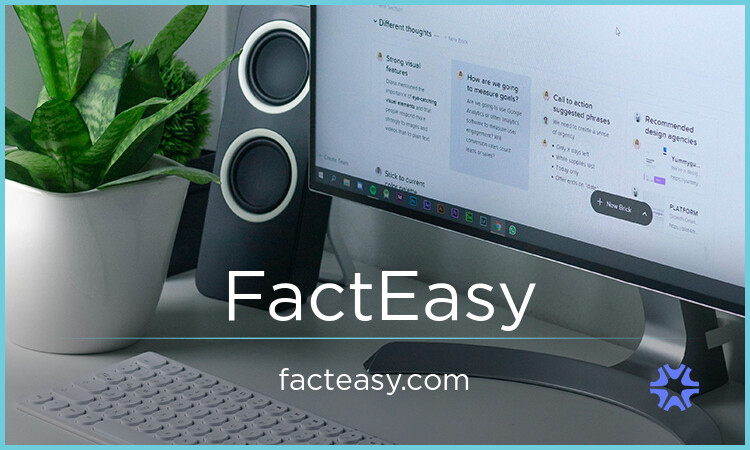 FactEasy.com - buy Good premium names