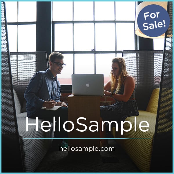 HelloSample.com - Unique premium domain marketplace