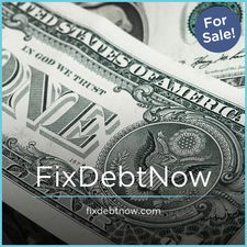FixDebtNow.com - Creative brandable domain for sale