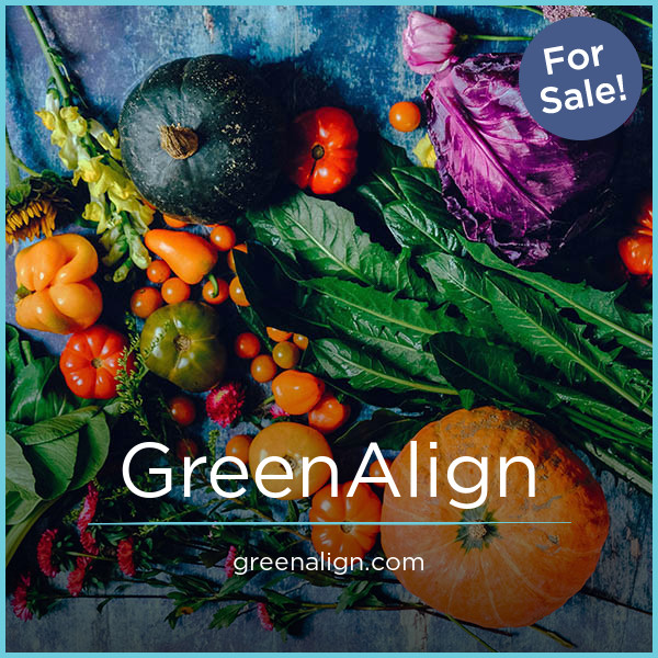 GreenAlign.com - Great premium domains