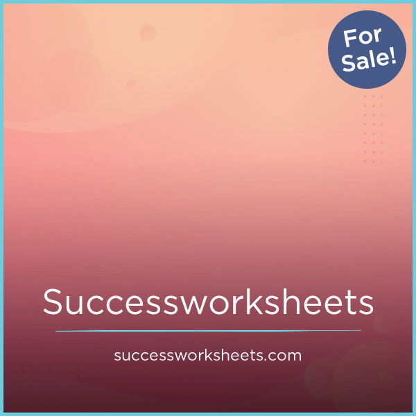 SuccessWorksheets.com