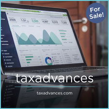 TaxAdvances.com - Creative brandable domain for sale