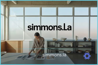 simmons.la - Creative brandable domain for sale