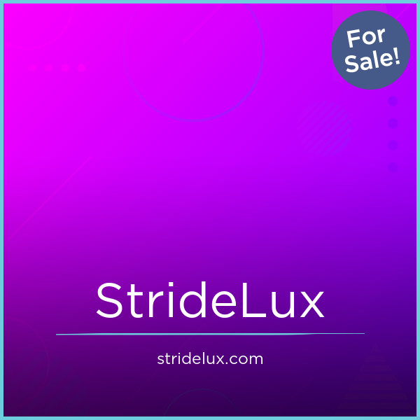 StrideLux.com - Creative premium domain names