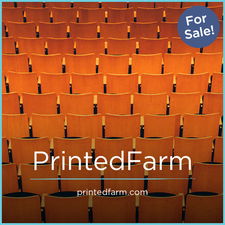 PrintedFarm.com - Creative brandable domain for sale