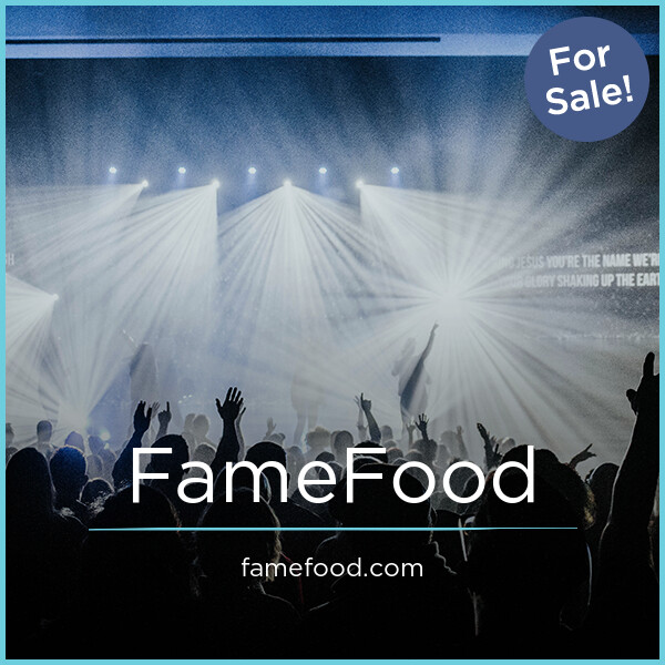 FameFood.com - Creative premium domain marketplace