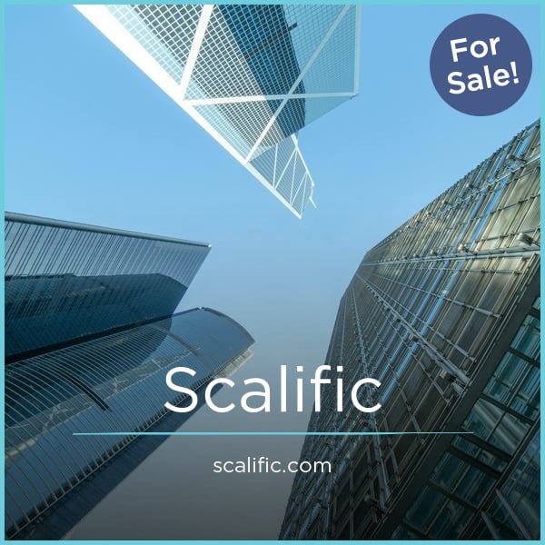 Scalific.com - buy Unique premium names