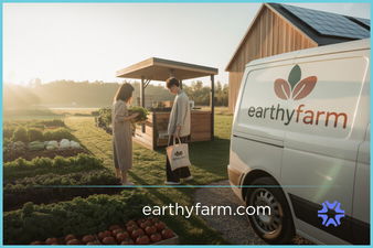 EarthyFarm.com - Creative brandable domain for sale