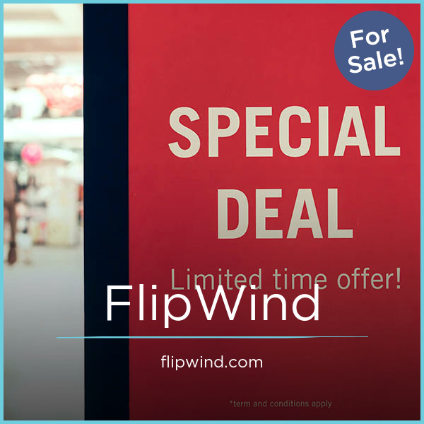FlipWind.com - Great premium domain marketplace